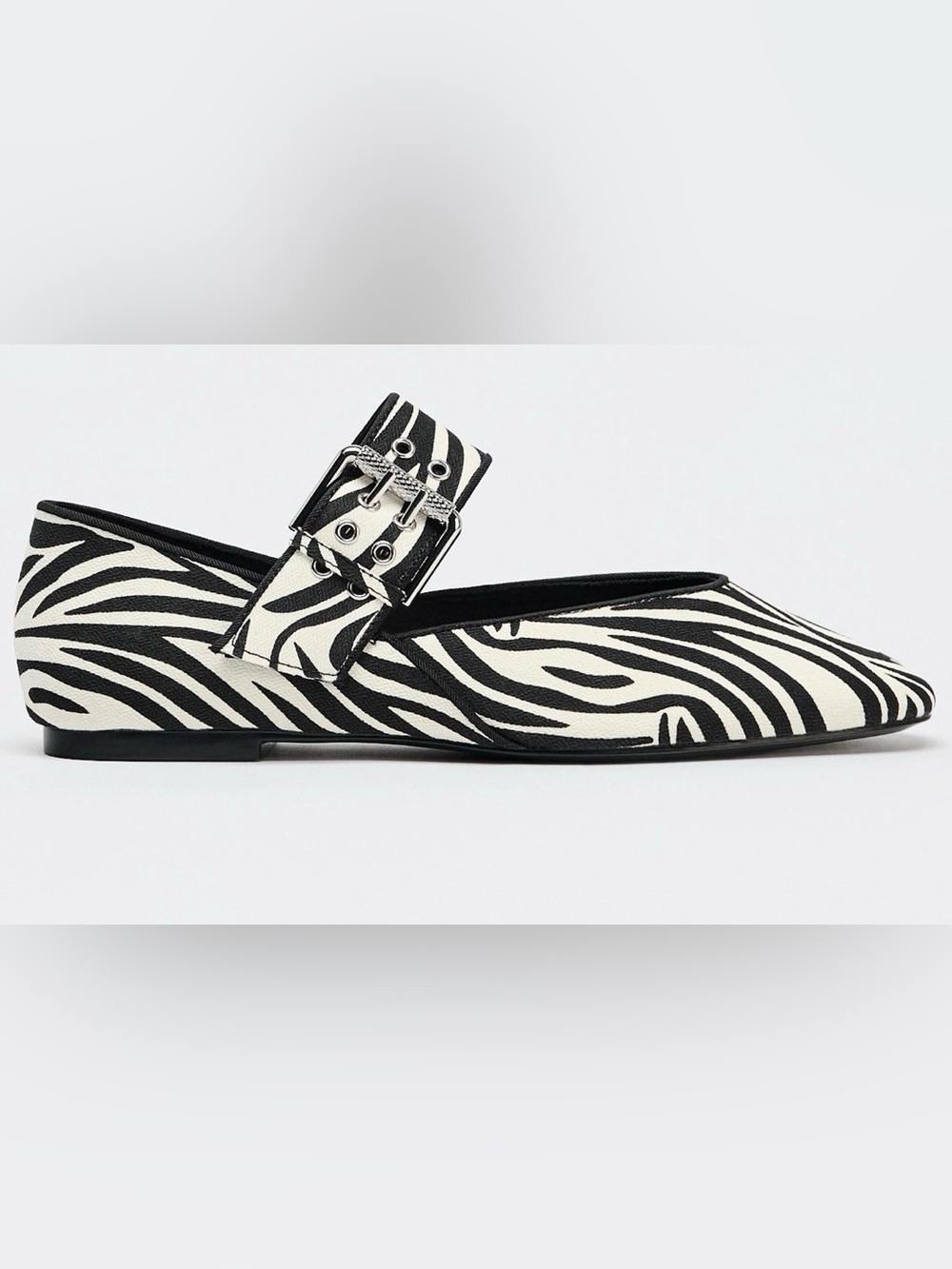 Zara Animal Print Women's Flats
